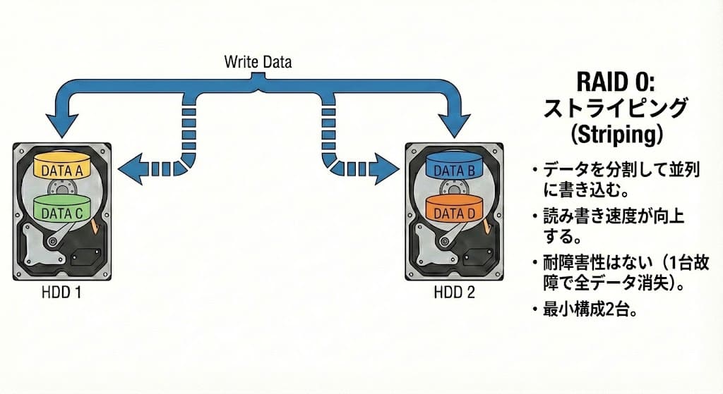 RAID0説明