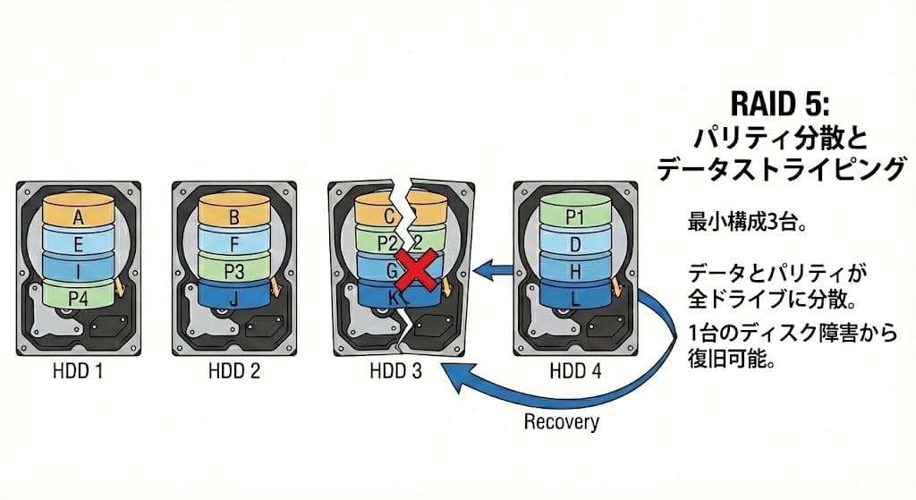 RAID5説明