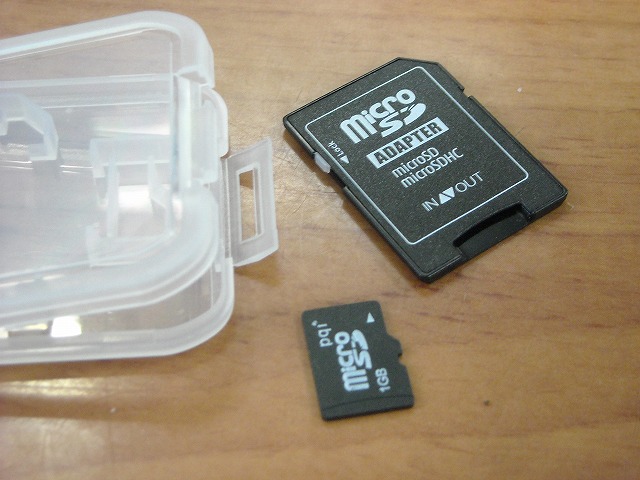 microSDカード1GBの画像