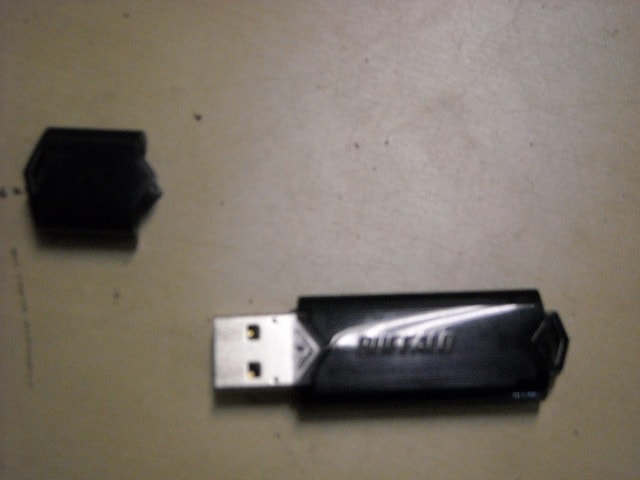 USBメモリー（buffalo製8GB）の画像