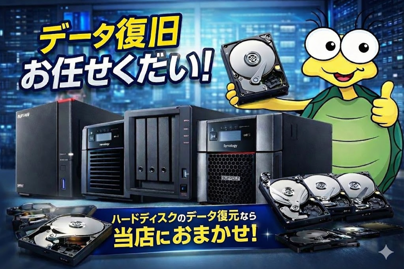 kamemaru-HDDの復旧の画像