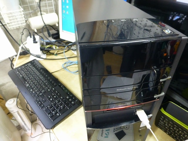 HP envy h8 SSD換装後