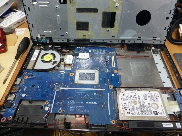 HPノート HDD搭載時