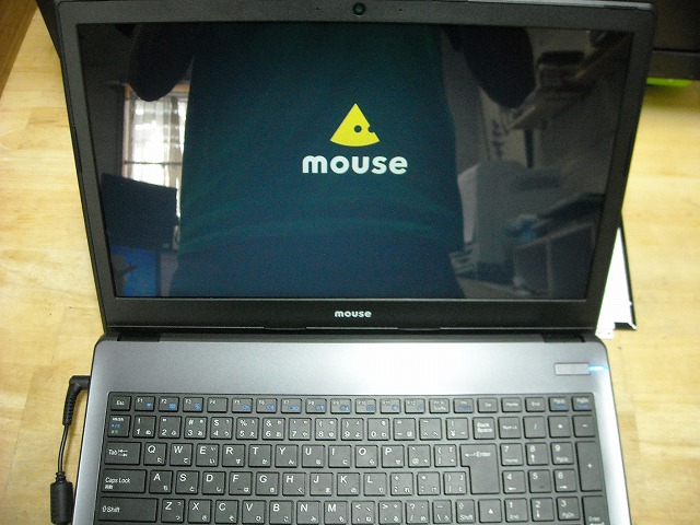 マウスコンピューター液晶交換後の画像
