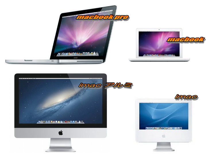 mac対応機種の画像