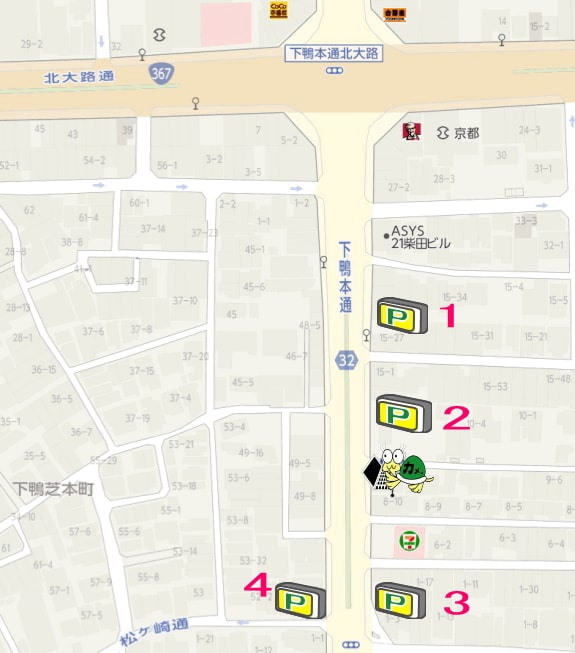 駐車場地図