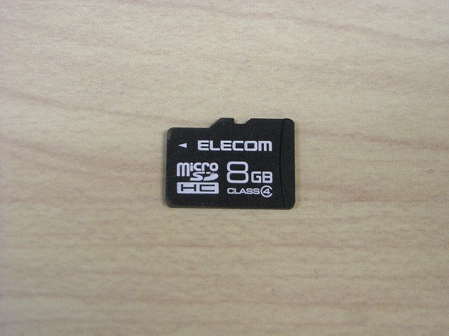 microSDカード8GBの画像