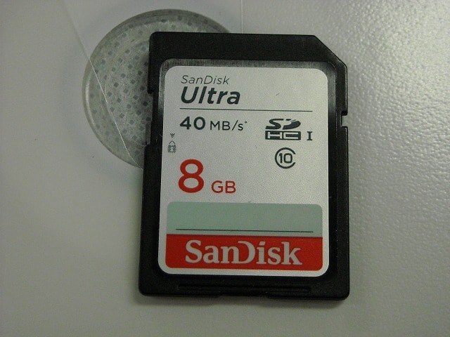 SDカードのデータ復旧の画像