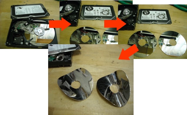 デスクトップパソコンのデータ破壊