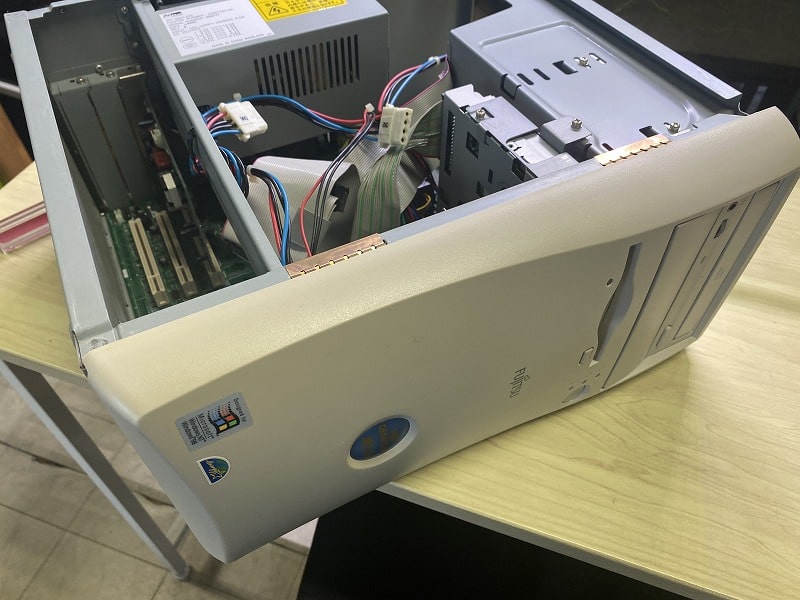 デスクトップPCのデータ破壊