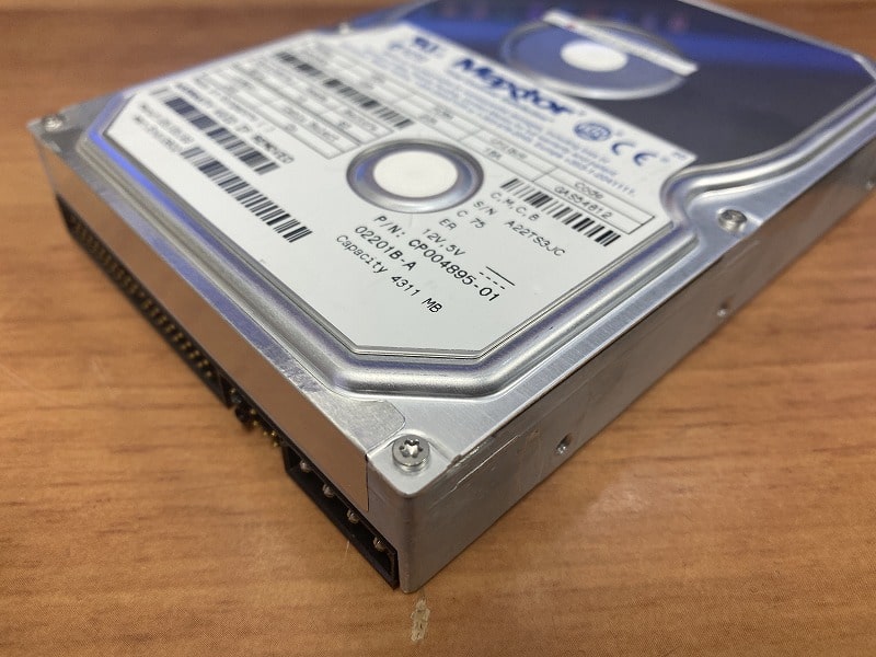 デスクトップPCのデータ破壊