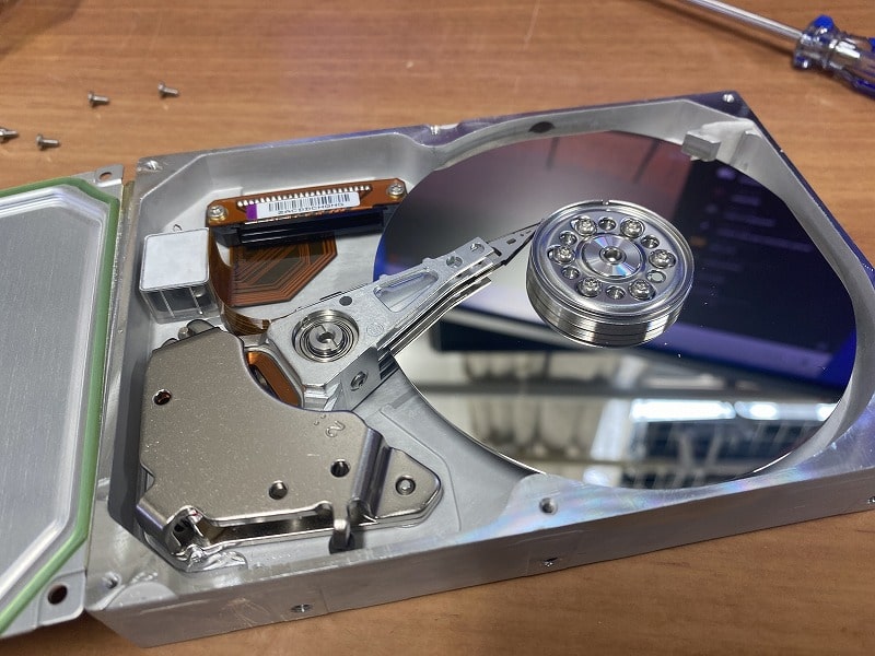 デスクトップPCのデータ破壊