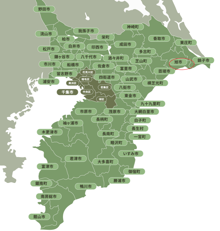八千代市地図
