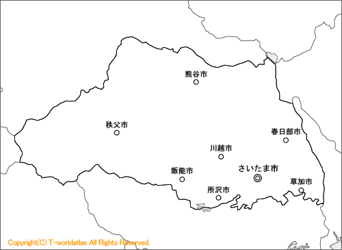 埼玉県地図