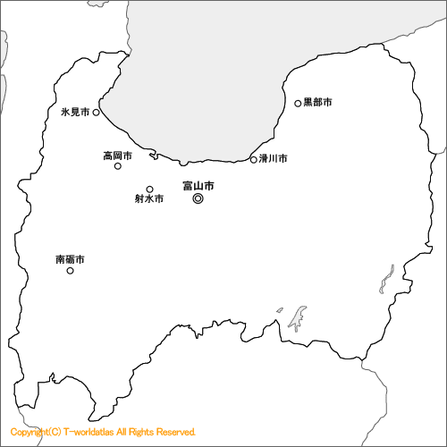 砺波市地図