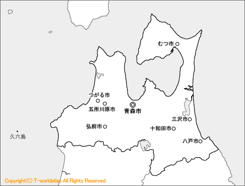 青森県地図