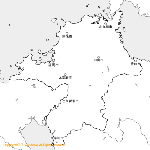 福岡地図