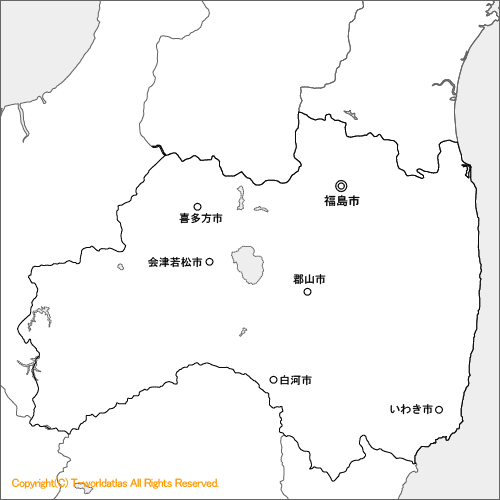 福島県地図