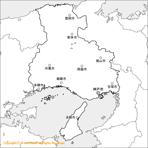 兵庫県地図