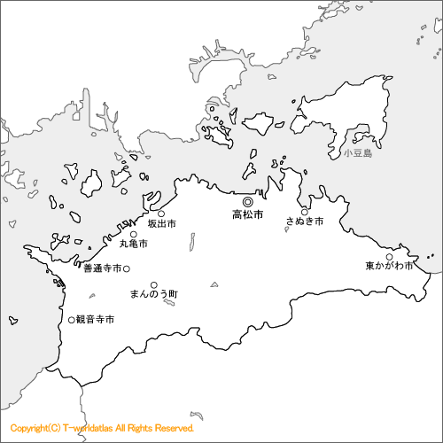 香川地図