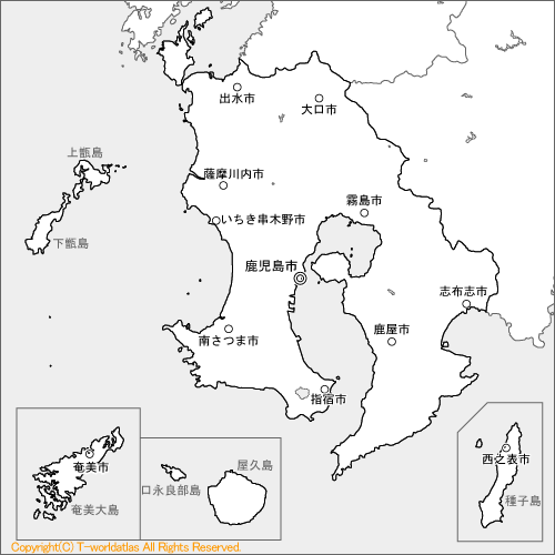鹿児島地図