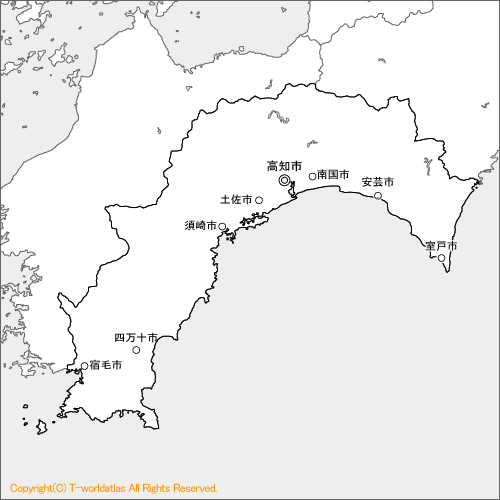 高知地図