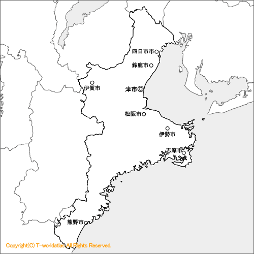 三重県地図