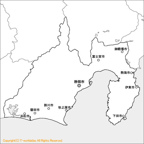 静岡地図