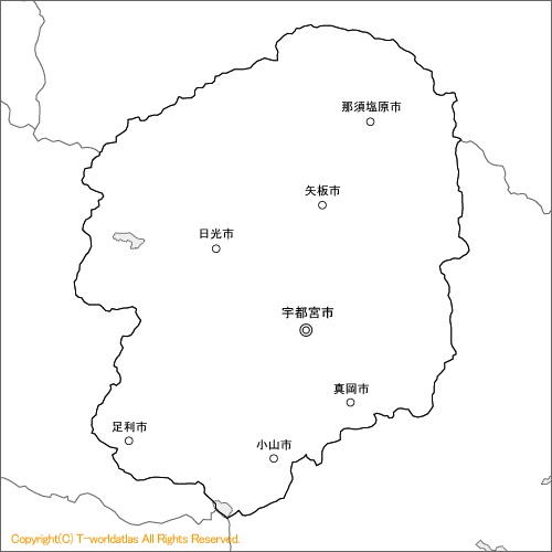 栃木地図