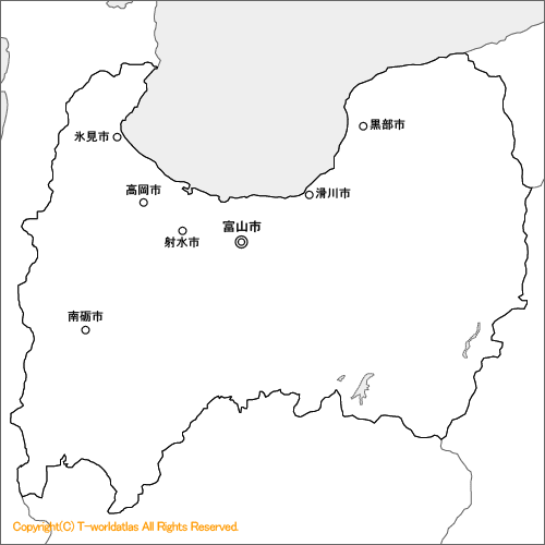 富山地図